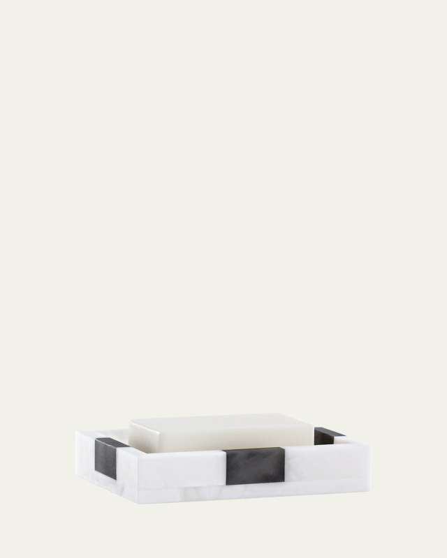 Banda Alabaster Soap Dish